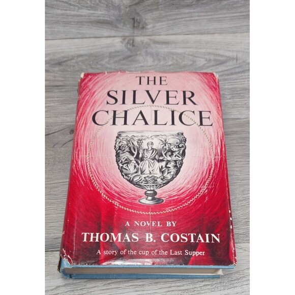 The Silver Chalice Thomas B. Costain Vintage 1952 Book Club Edition Last Supper - Picture 2 of 15
